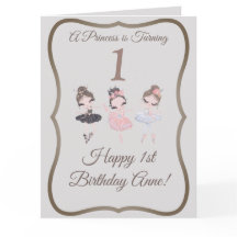  grijze roze Ballerinas Prinses 1e verjaardag