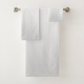 Grijze roze ombre bad handdoek (Insitu)