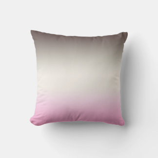 Grijze roze ombre kussen
