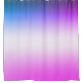 Grijze roze ombre Showgordijn Douchegordijn (Voorkant)
