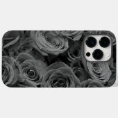 Grijze rozen, grijze bloemfoto Case-Mate iPhone case (Achterkant (horizontaal))