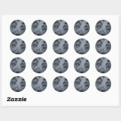 Grijze Rozen Stickers (Vel)