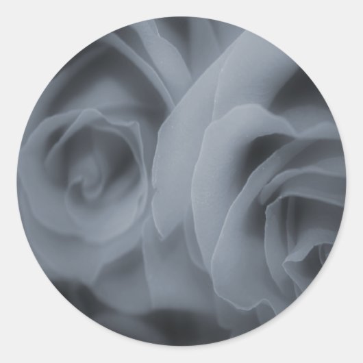 Grijze Rozen Stickers (Voorkant)