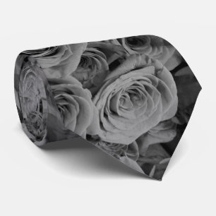 Grijze Rozen Stropdas