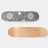 Grijze ruimteschroot persoonlijk skateboard (Horizontaal)