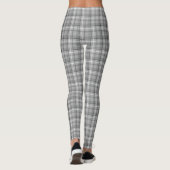 Grijze ruitbroek leggings (Achterkant)
