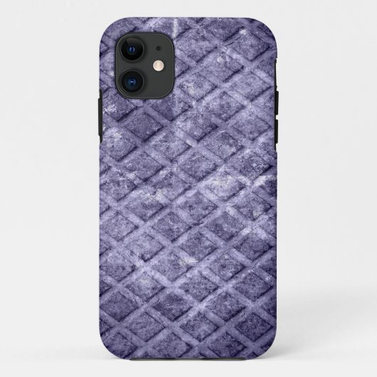 Grijze ruitstaal Case-Mate iPhone case (Achterkant)