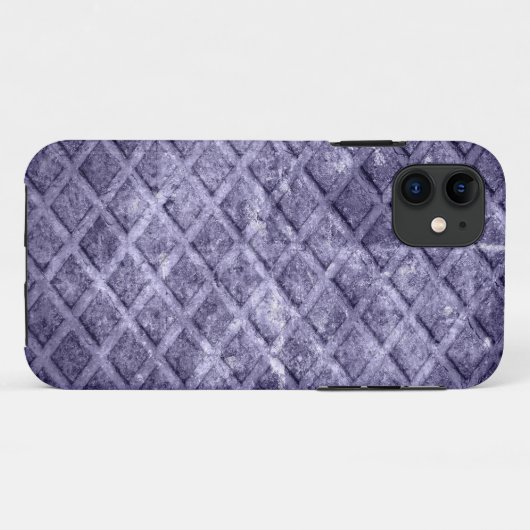 Grijze ruitstaal Case-Mate iPhone case (Achterkant (horizontaal))