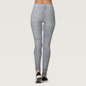 Grijze rustic leggings (Achterkant)