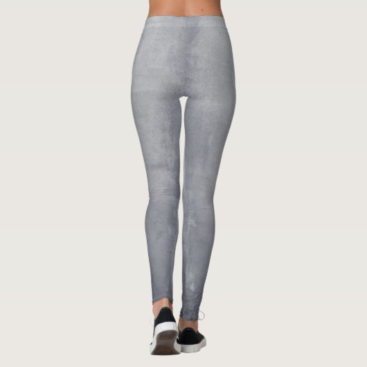 Grijze rustic leggings (Achterkant)