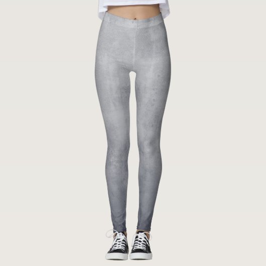 Grijze rustic leggings (Voorkant)