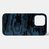 Grijze Schaduw Camo Case-Mate iPhone Case (Achterkant (horizontaal))