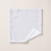 Grijze schaduwen bad handdoek (Wasdoekje)
