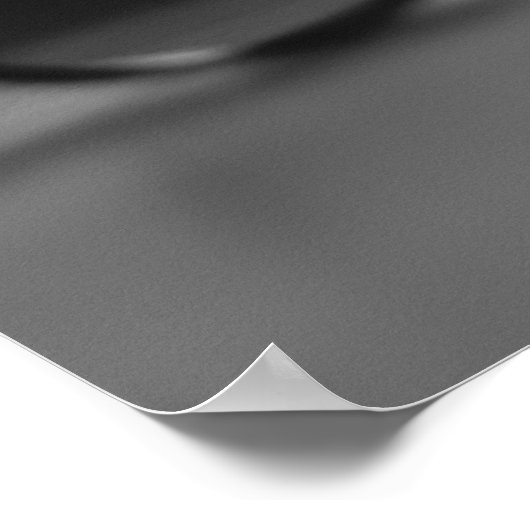 Grijze schaduwen poster (Hoek)