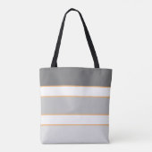 Grijze schaduwen tote bag (Achterkant)