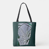 Grijze schaduwen tote bag (Achterkant)