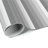 Grijze schaduwstrepen cadeaupapier (Rol Hoek)