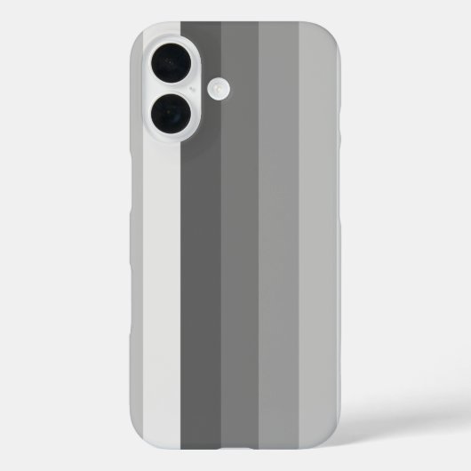 Grijze schaduwstrepen Case-Mate iPhone case (Achterkant)