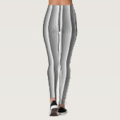Grijze schaduwstrepen leggings (Achterkant)