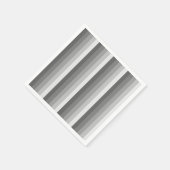 Grijze schaduwstrepen servet (Hoek)