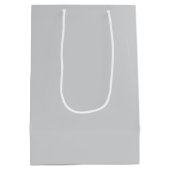 Grijze Schelp Witte Parel Bruidsdouche Medium Cadeauzakje (Achterkant)
