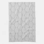 Grijze schelpdieren Pattern Kitchen Towel Theedoek (Verticaal)