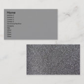 Grijze schuimrubber Visitekaartje (Voorkant / Achterkant)