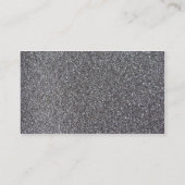 Grijze schuimrubber Visitekaartje (Achterkant)
