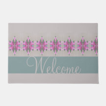 Grijze Script Typografie Met Blauwgroen Groen En R