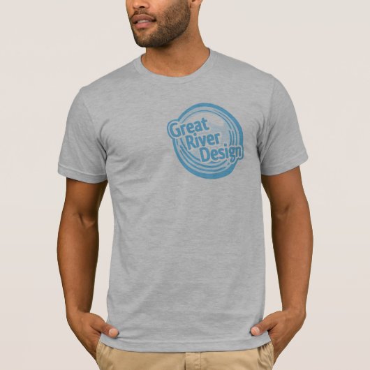 grijze shirt grd logo (Voorkant)