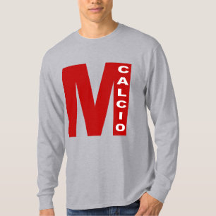Grijze shirt met lange mouwen MILANO CALCIO