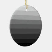 Grijze siershadden keramisch ornament (Rechts)
