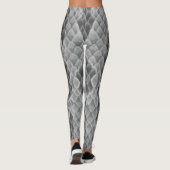 Grijze slangenhuid leggings (Achterkant)