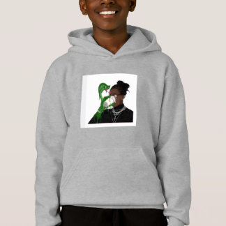 Grijze slatt Young Thug-trui voor jongens en tiene
