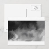 Grijze, slechte rook. briefkaart (Voorkant / Achterkant)