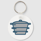 Grijze Sleutelhanger (Achterkant)