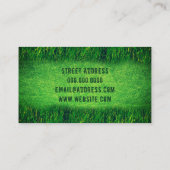 Grijze smeltextuur visitekaartje (Achterkant)