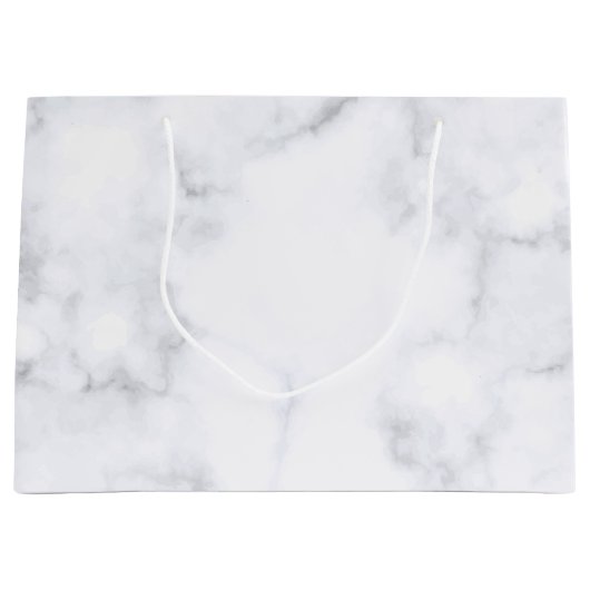 Grijze smelttextuur groot cadeauzakje (Voorkant)