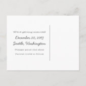 Grijze sneeuwvlokken en sterren Sla het Briefkaart (Achterkant)