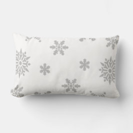 Grijze sneeuwvlokken kussen