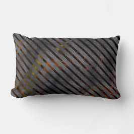 Grijze snijstrepen of koolstof linten? Goud rood Kussen