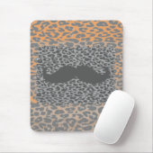 Grijze Snor en Luipaardprint Muismat (Met muis)