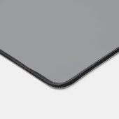 Grijze Solid Color Desk Mat (Hoek)