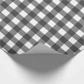 Grijze speldenstaart cadeaupapier (Hoek)