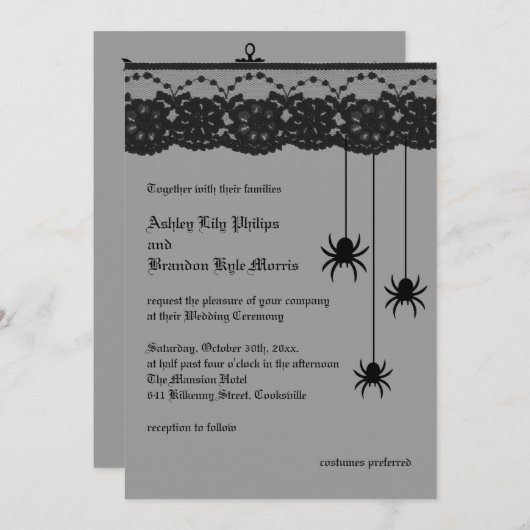 Grijze spieren en uitnodiging tot weddenschappen (Voorkant / Achterkant)