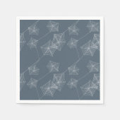 Grijze spinnenweb, Halloweenfeest Servet (Voorkant)