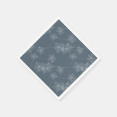 Grijze spinnenweb, Halloweenfeest Servet (Hoek)