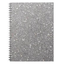 Grijze spiraalvormige Notitieboek