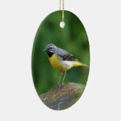 Grijze staart - vogel keramisch ornament (Rechts)