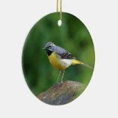 Grijze staart - vogel keramisch ornament (Rechts)